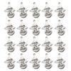 50pcs Silver Alloy Angel Pendants for Crafting Necklaces Bracelets and Earrings Jewelry Making Supplies Components