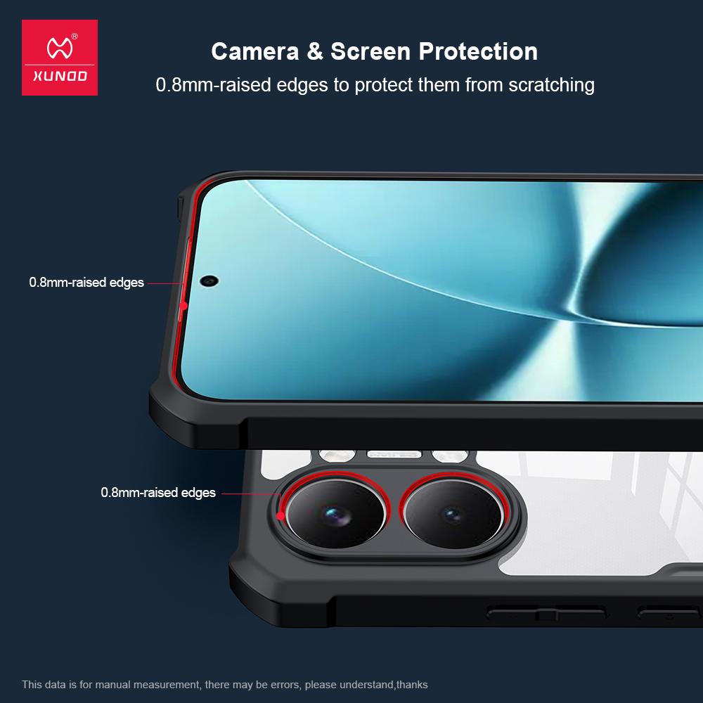 For Xiaomi Redmi Turbo 5 Max Case XUNDD Casing Airbag Shockproof Bumper Protective Case Transparent Back Cover For Redmi Turbo5 Max
