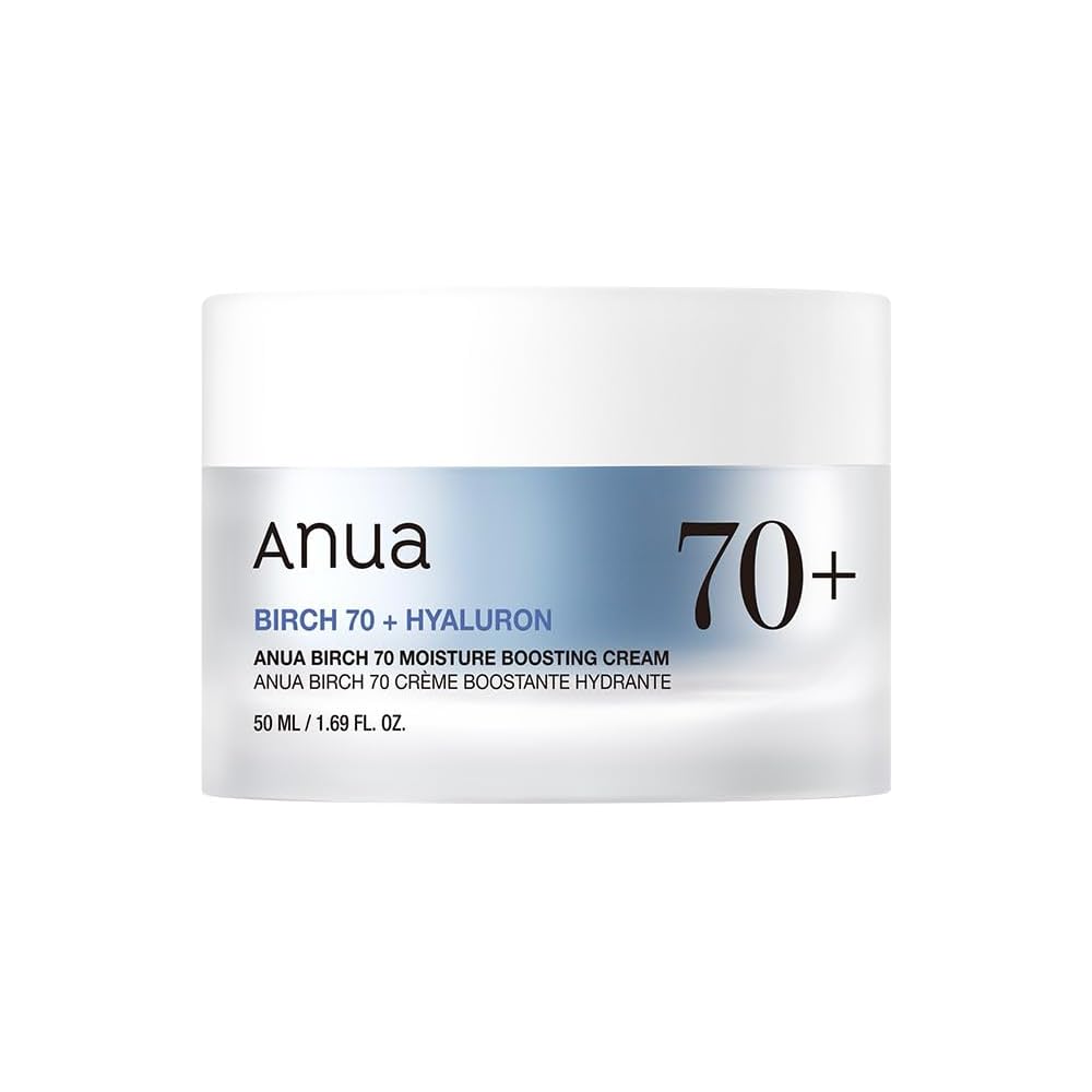 Anua Birch 70 Moisture Boosting Cream 50ml Hydrating Pantenol Hyaluronic Acid Dry Skin Skincare