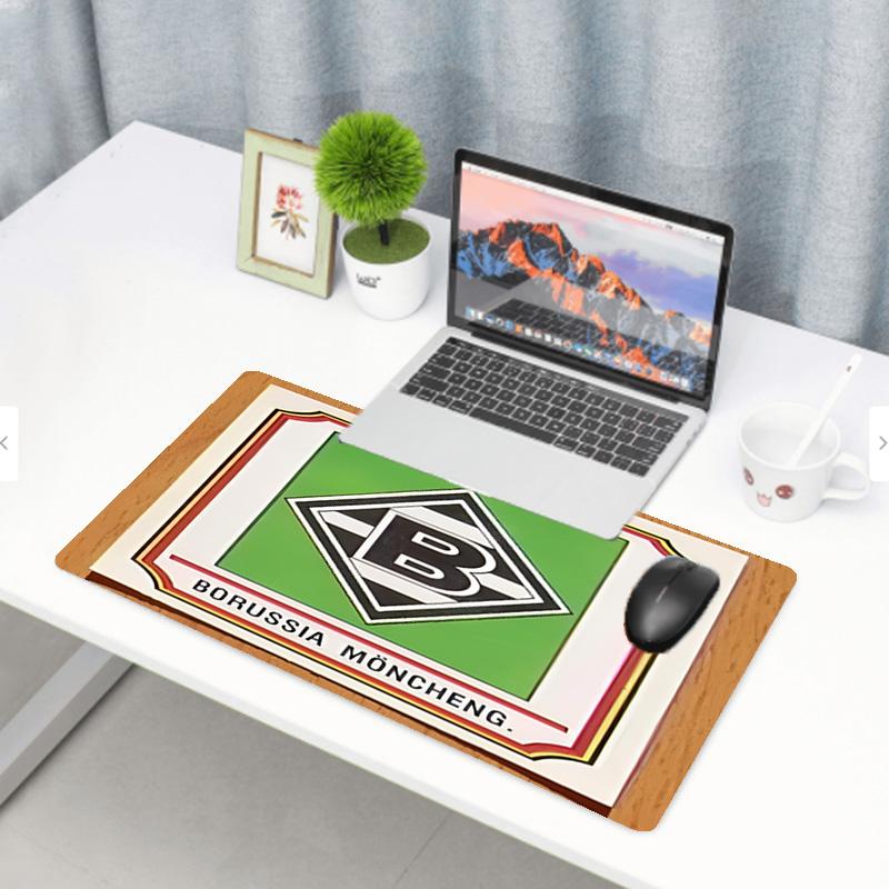 Borussia Mönchengladbach Print Mauspads, Anti-Rutsch Schreibtisch-Tastaturmatte, für PC Laptop Gaming Arbeiten Tägliche Nutzung, Cooles Festival Überraschungsgeschenk