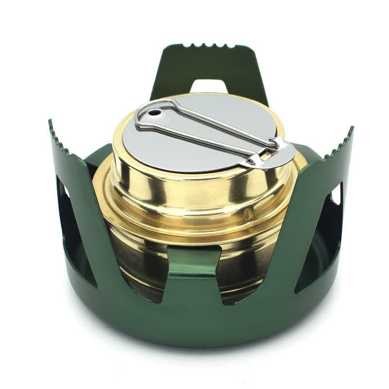 Ally Outdoor Liquid/Solid Fuel Camping Stove
