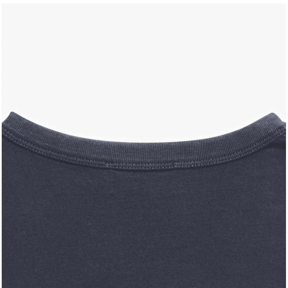 MaiSon KitSune Lm00104kj0008 P476 Fox Head Patch Men S Short Sleeve Tee