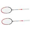 Badminton Racket Set Split Aluminum Alloy Badminton Racquets with Storage Bag for 2 Players Outdoor