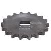 420 Sprocket 18 Tooth Carbon Steel Chain Wheel Replacement Accessory 0.7x0.5in Inner Diameter