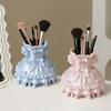 Princess Dress Shaped Storage Box Table Pen Holder Decorative Pencil Cases 3D Printed Decorations Desk Accessories Room Decor