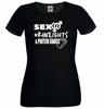 Unisexs Weights And Protein Shakes Gym Workout Fitness Black Lady Fit TShirt