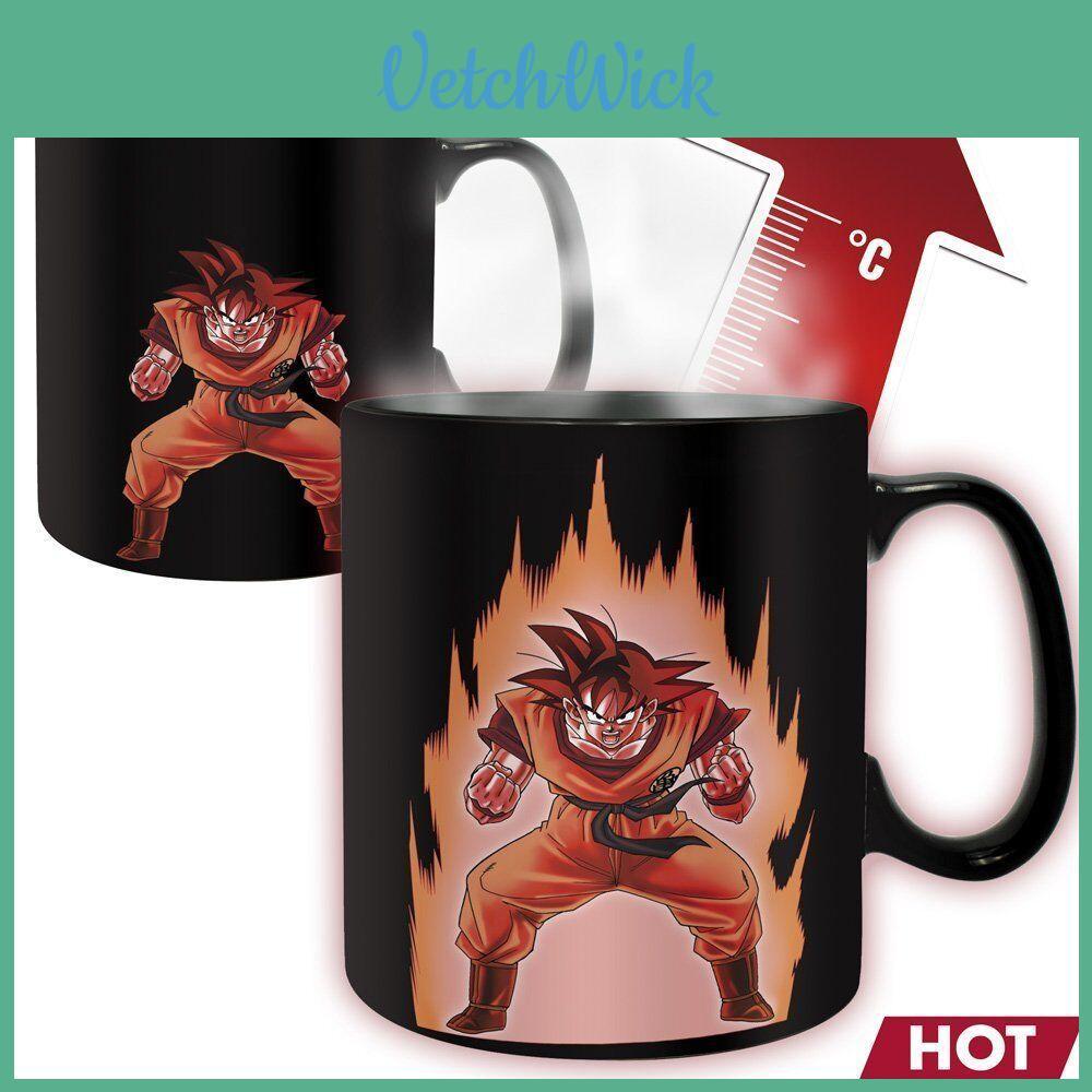 Ceramiczny kubek zmieniający kolor Dragon Ball Goku na prezent i do użytku domowego