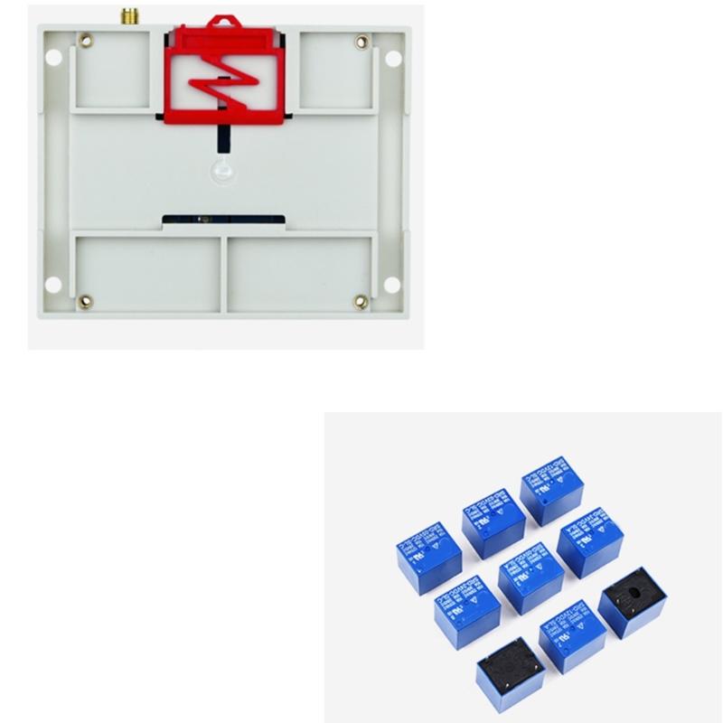433MHz/315MHz High Power AC220V-380V RF Remote Control Switch 2CH Receiver Industrial Transmitter for Pump LED Light