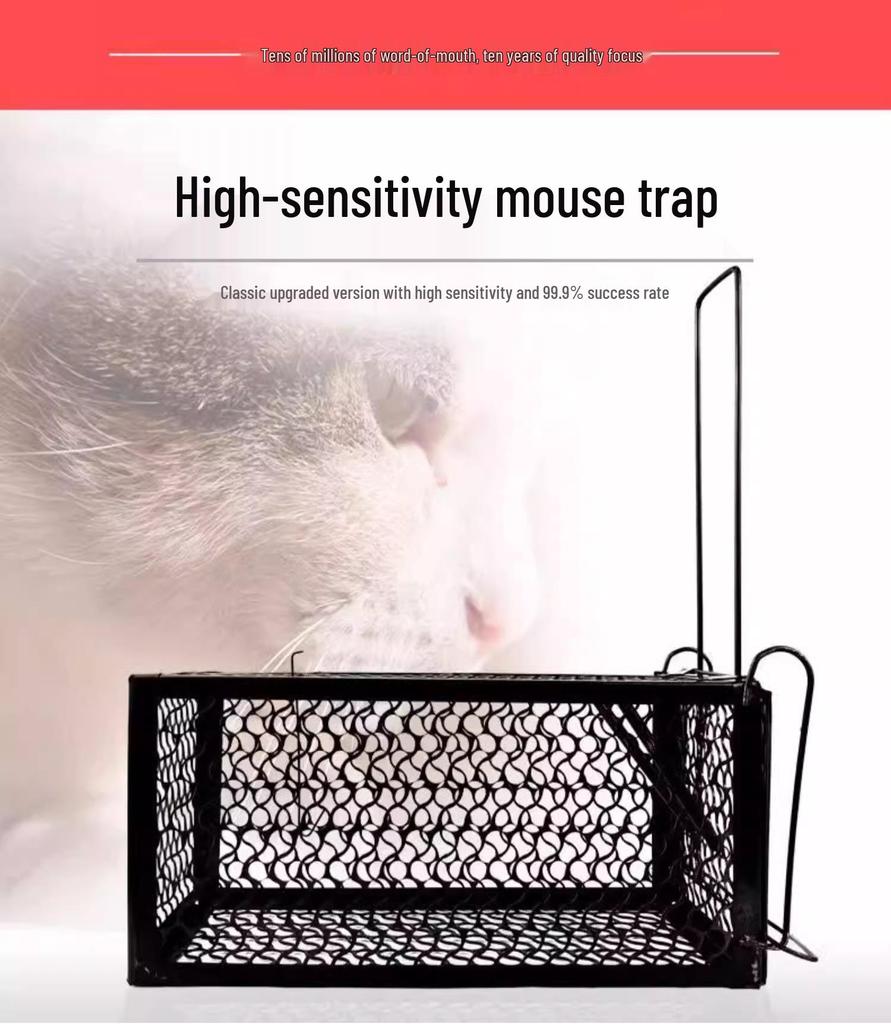 Automatic Mouse Trap & Rodent Repellent for Home - Humane Mice/Rat Solution