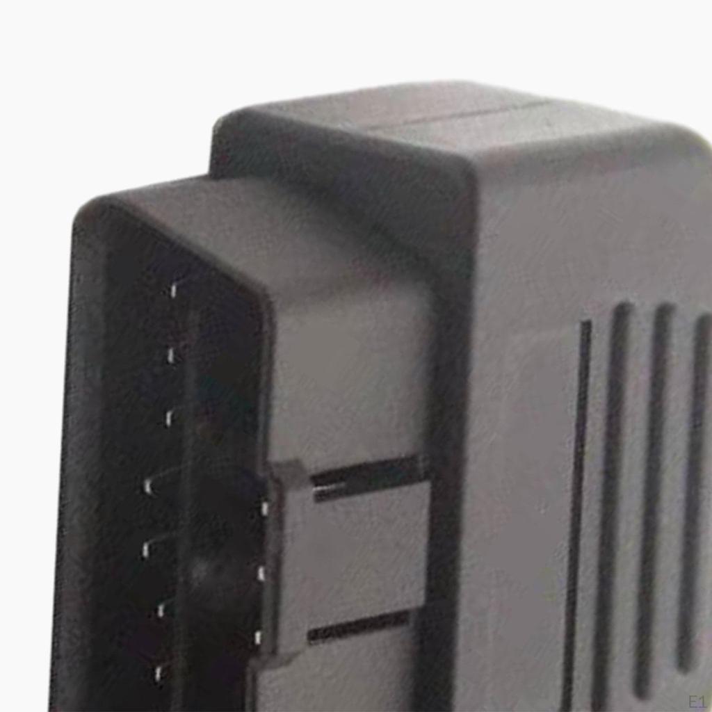 Car 16 Pin OBDII Male Connector Simple Installation Professional Accessories