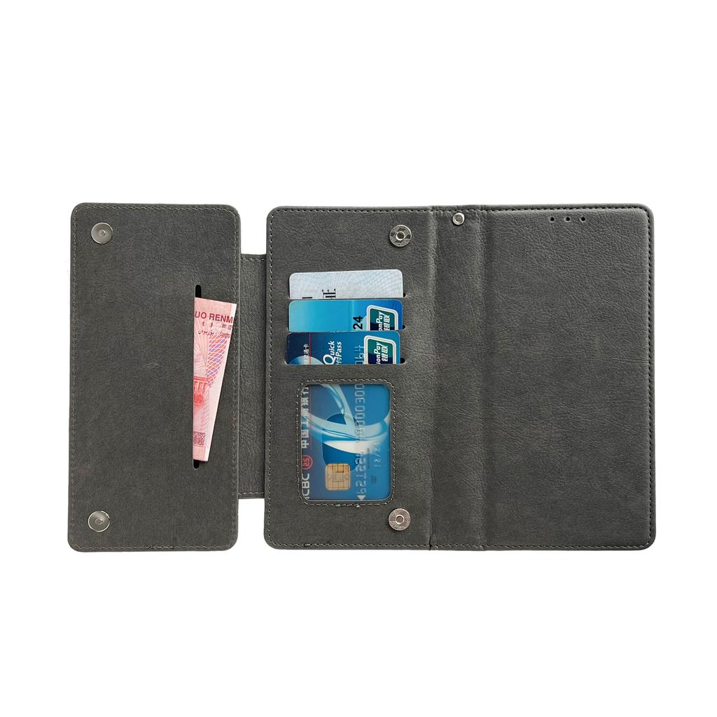 For iPhone 16 Case Detachable 2-in-1 Magnetic Closure PU Leather Wallet Phone Case