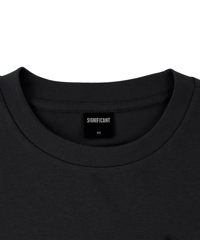 Sigeunipikeonteu Basic Small Embroidered Logo Short Sleeve Lq7Tu439_Dark Grey