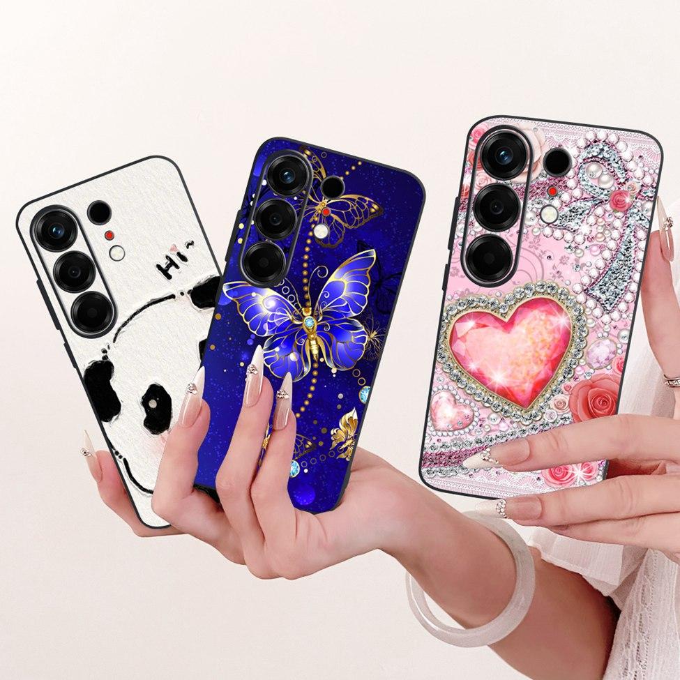 For Tecno CN5 Case For Tecno Camon 50 4G Cover Fashion Butterfly Cute Cat Cool Painted Soft Phone Casing For Techno Camon50 4G