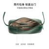 Bags New women's bags Leather small bags Shoulder messenger bags Fashion versatile pillow bags Cylinder bags