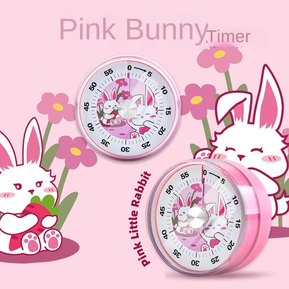 Cute Mechanical Timer Penguin Analogue Clock Time Reminder Countdown Timer  Office