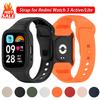 Silicone Strap with Case for Redmi Watch 3 Active/Redmi Watch 3 Lite Strap Replacement Correa Bracelet Protective Shell Cover