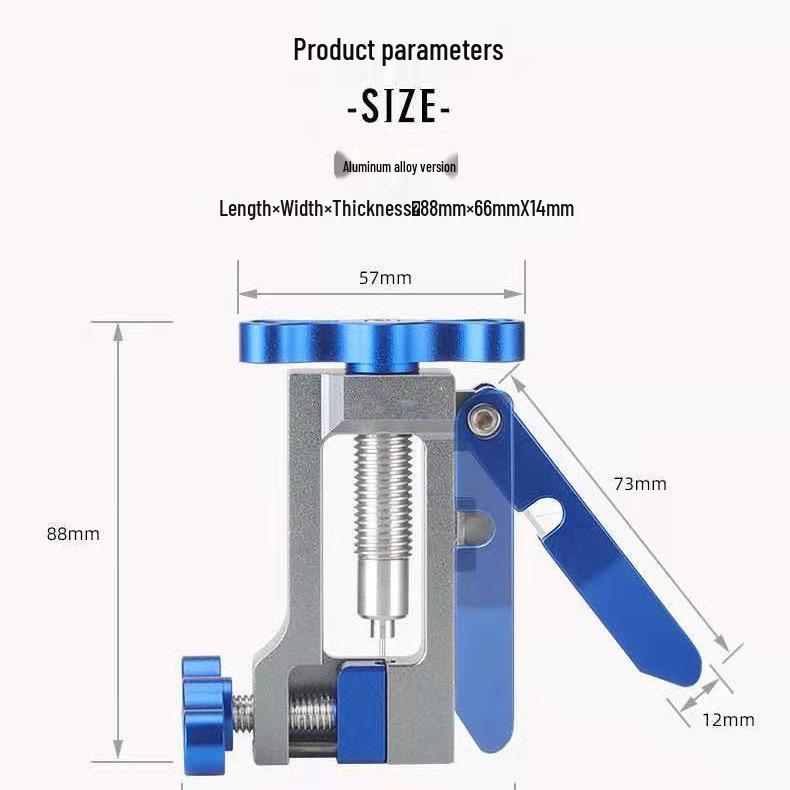 Bicycle Brake Oil Needle Installation Tool and Tube Cutter
