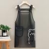 TPU Kitchen Apron Waterproof Cleaning Aprons for Aquatic Products Work Apron  Household
