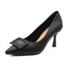 7-Square Buckle Shoes Women's Spring New Pointed Stiletto High Heels Women's Professional Commuter Women's Shoes
