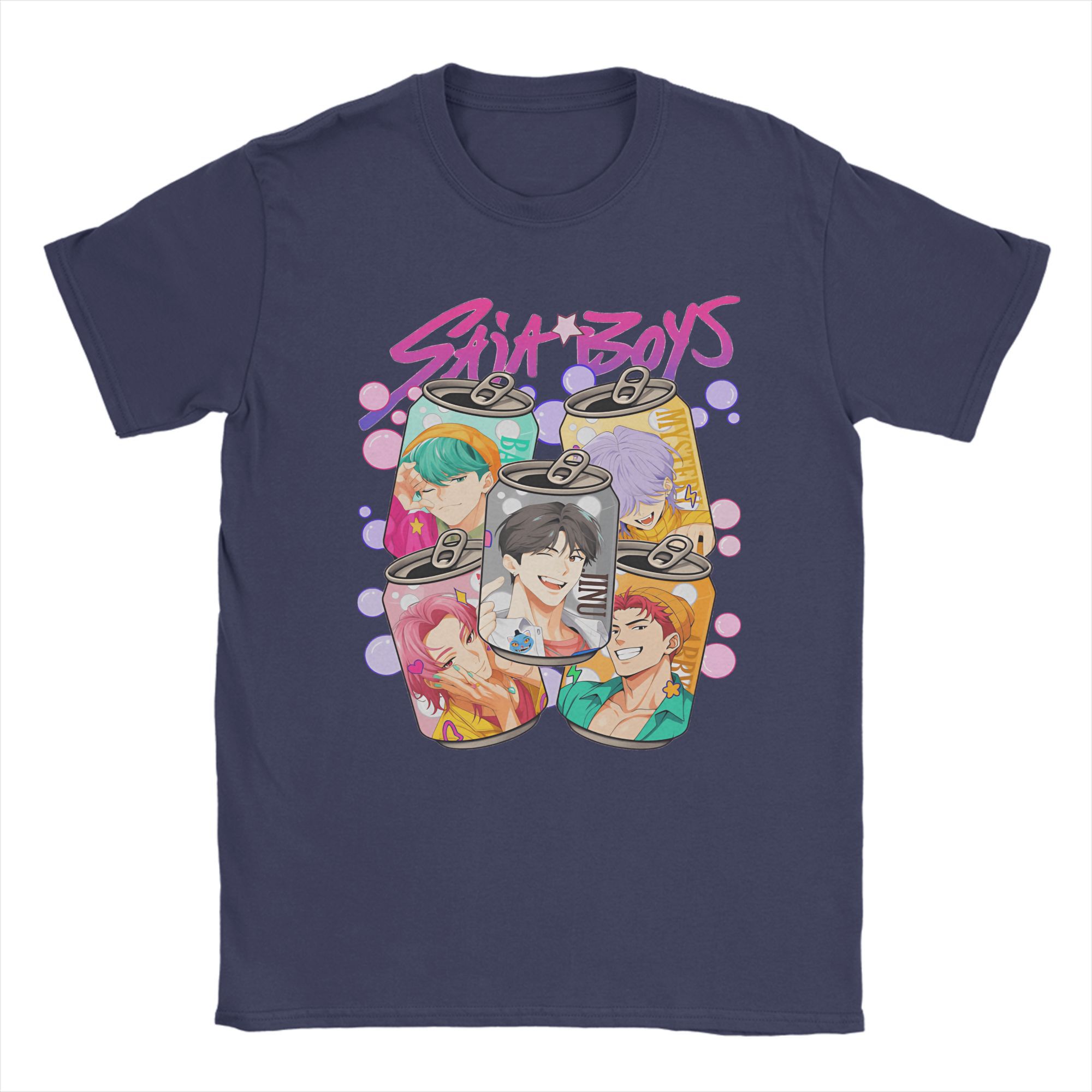 Oversized T-Shirt Summer KPop Demon Hunters Saja Boys Jinu Abby Mystery Romance Baby Fashion T Shirts Cotton Tee Shirt for Men 4XL