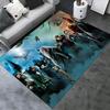 Hogwarts Carpet Rug for Living Room Bedroom Home Sofa Decoration,Kids Play Non-slip Floor Mat