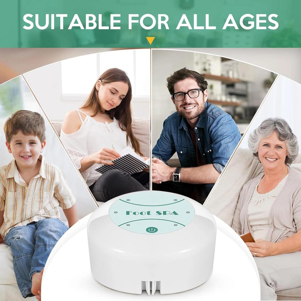 Detox Jonowy Masażer do Stóp Elektryczny Mini Kąpiel do Stóp Oczyszczanie Detoksykacja Kąpiel do Stóp Wibracje Pielęgnacja Zdrowia Matryce Aqua