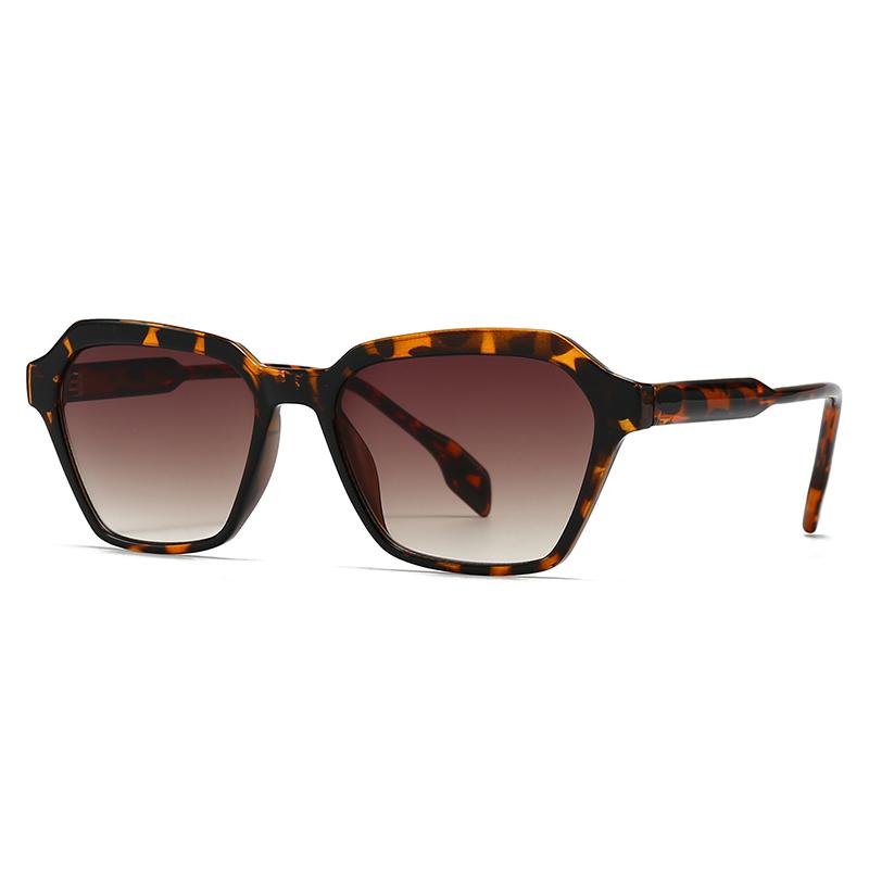 European And American  Trendyy Street Photography Retro Literary Acrylic Insert Sunglasses Modern Charm Ins Sunglasses 28006