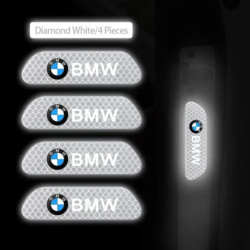 

Car Door Sticker Safety Warning Reflective Mark For All BMW Performance F25 F26 F15 F16 E90 E91 E92 E60 E84 G22 G32 F13 F36 G30 білий