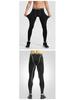 Men's Fleece-Lined Sports Base Layer Pants for Running, Autumn Home Wear, with Lettered Waistband