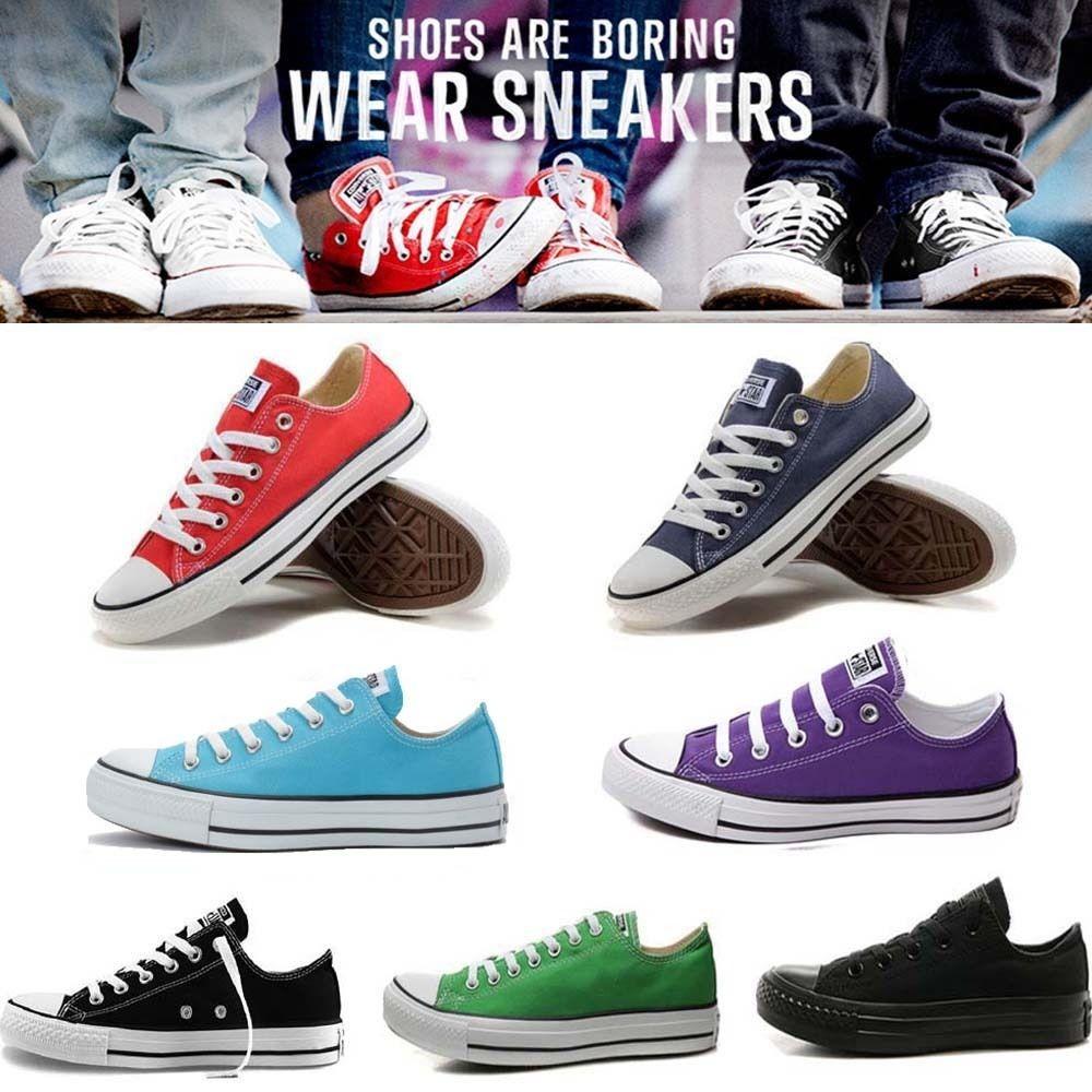 Classic High Canvas Shoes For Women Black And White Casual Unisex Sneakers