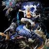 Hot Sell 23cm New Pirate King Handmade Nica Lufei Vs Longkaiduo Statue Anime Model Tide Play Ornament Handmade Holiday Beautiful Gift