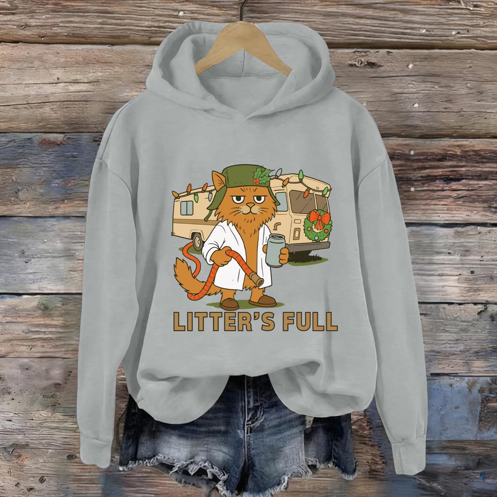 Women's Fashion Daily Versatile Casual Sweatshirts Long Sleeve Hooded Top Sweatshirts