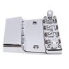 Silver Bass Bridge Metal Saddle Bridge Premium Bass Guitar Bridge  For Guitar Repair