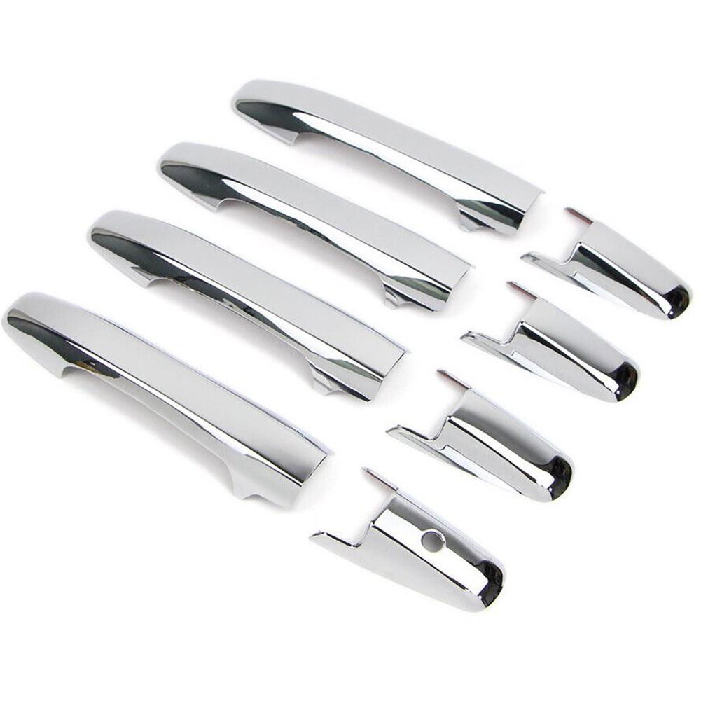 4 Stück Auto Türgriffabdeckung Zierleiste Für Honda Für Civic 2006-2011 ABS Chrom Türgriffabdeckung Dekor Styling