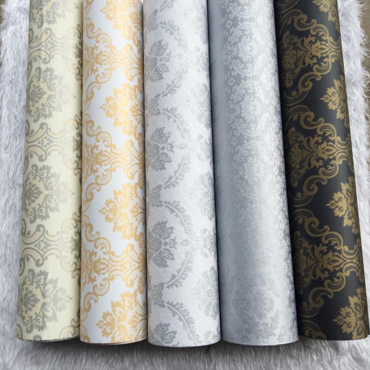 Magic Decor Evropská samolepicí damašková PVC tapeta do obývacího pokoje, ložnice a jídelny