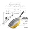 Buydeem 30cm Non-Stick Frying Pan - Pleated Ceramic Series