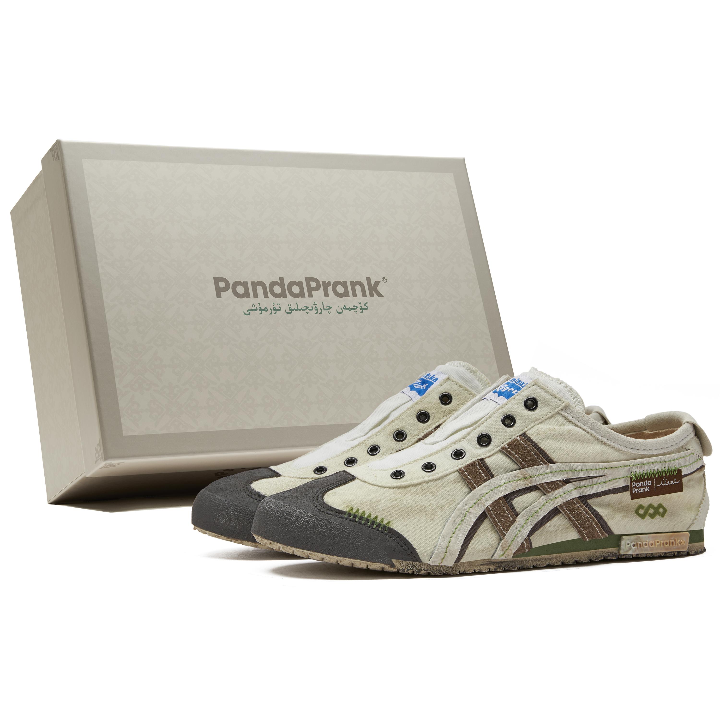 

Onitsuka Tiger MEXICO 66 Slip Resistant Abrasion Resistant Low top Casual Shoes Unisex Beige Brown Black D3K0N-0143(TeamH-S-BOX) 37.5