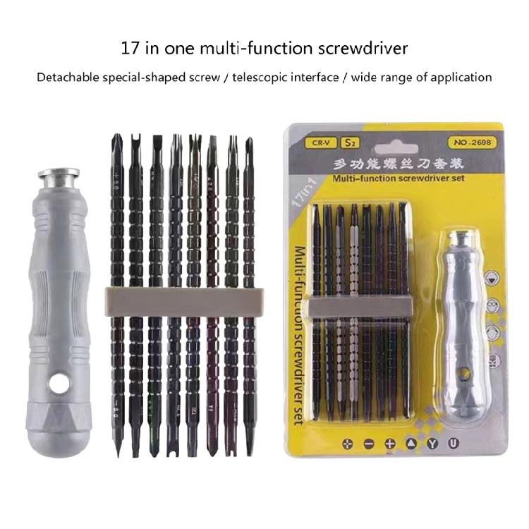 13-in-1/17-in-1 Screwdriver Set Precision Cross Screwdriver Head Double-Head