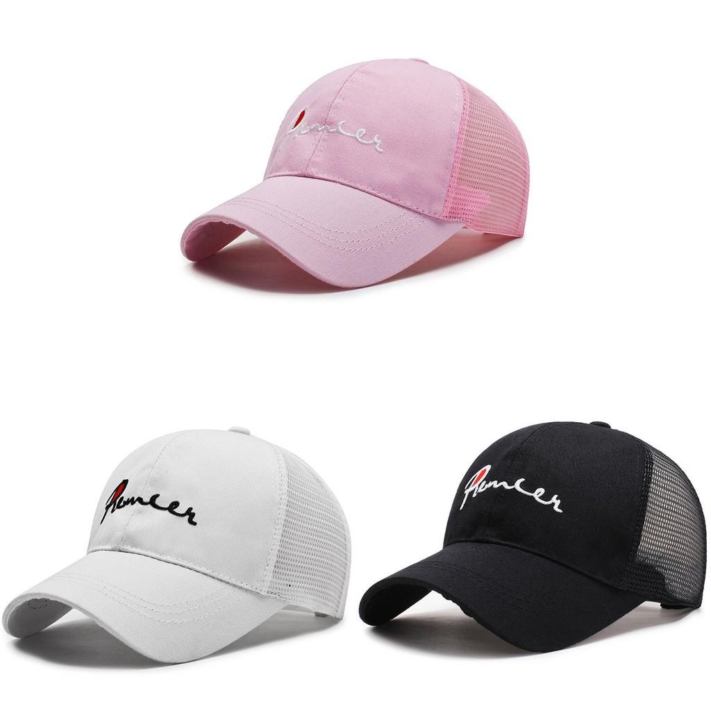 Embroidery Baseball Letter Cap Lightweight Sun Protection Breathable Gift Hat