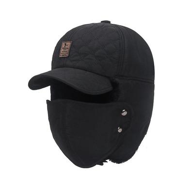 Winter Cold Protection Mask, Detachable Earflap Hat, Fur Hat