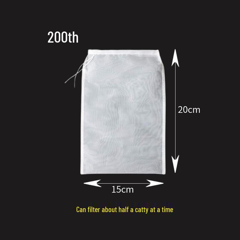 Nätpåse i nylon för akvariefilter för vattenrening och skydd mot överflöde