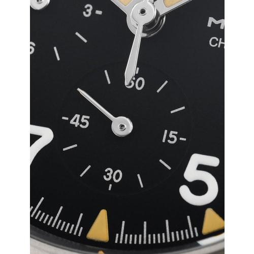 TACTICAL FROG Militado Military Chronograph Watch, 39mm Sapphire Crystal Pilot's Watch VK61, Quartz Movement, Luminous Wristwatch, 100m Water Resistan