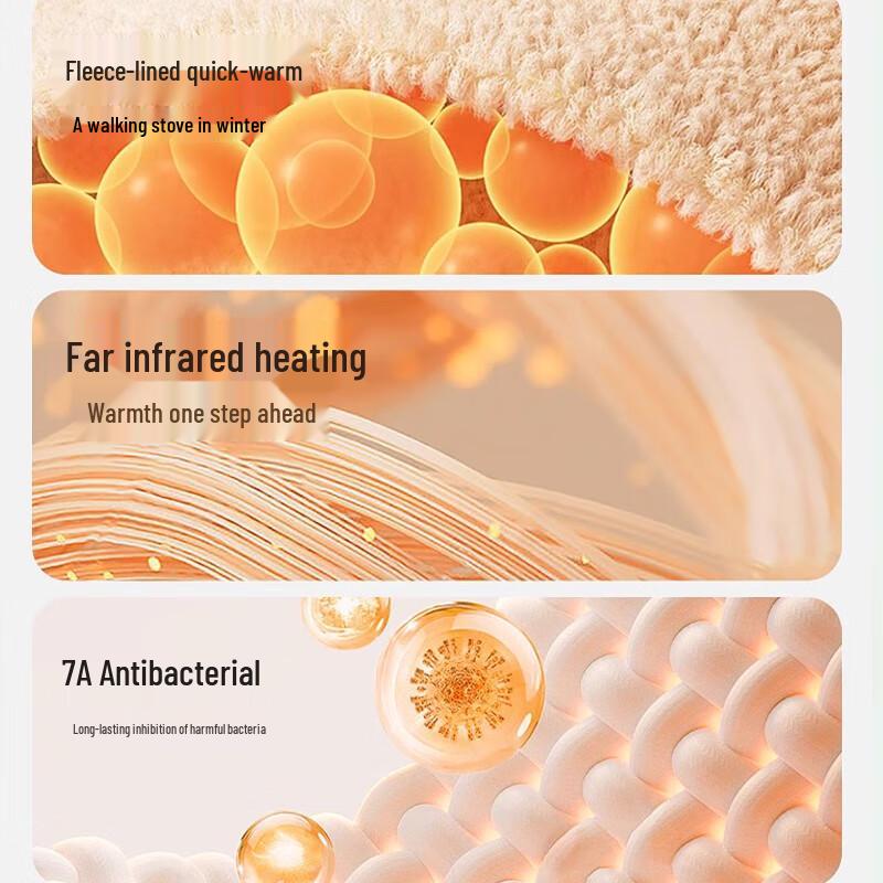 FitonTon Women's Fleece-Lined Thermal Underwear Set