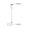Multipurpose Type C Charging Cable Compatibility With Solars Arrays and Monitoring Devices Heat Resistant Housing