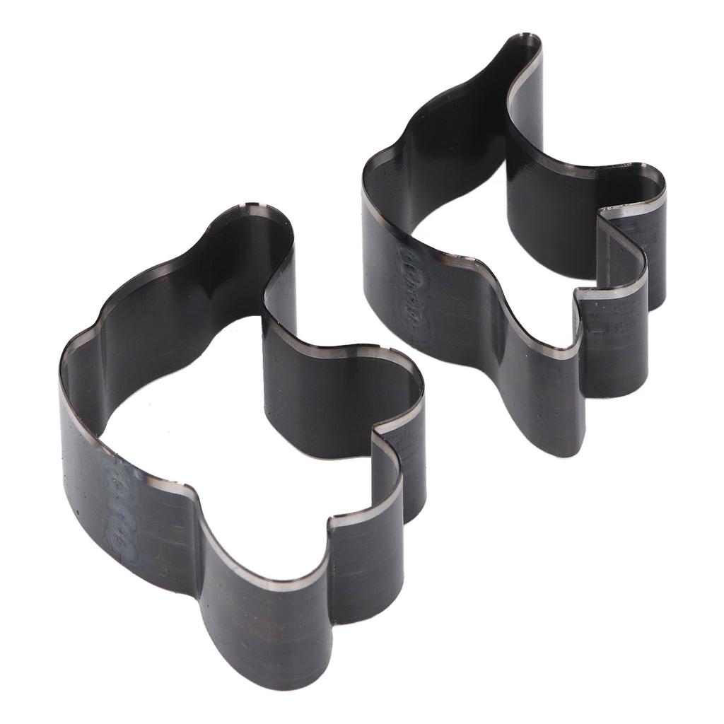 2Pcs Leather Cutting Die Set Ghost Shaped Manual Stamping Punching Molding Cutter Alloy Steel Craft Tools