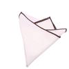 Square Plain White Pocket Cotton Handkerchief Small Suit Pocket Towel  Cloth Decoration