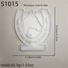 Gypsum Candlestick Silicone Mold Candle Base Mould Horse Head Candle Holder Mold Ornament Home Decoration Mould