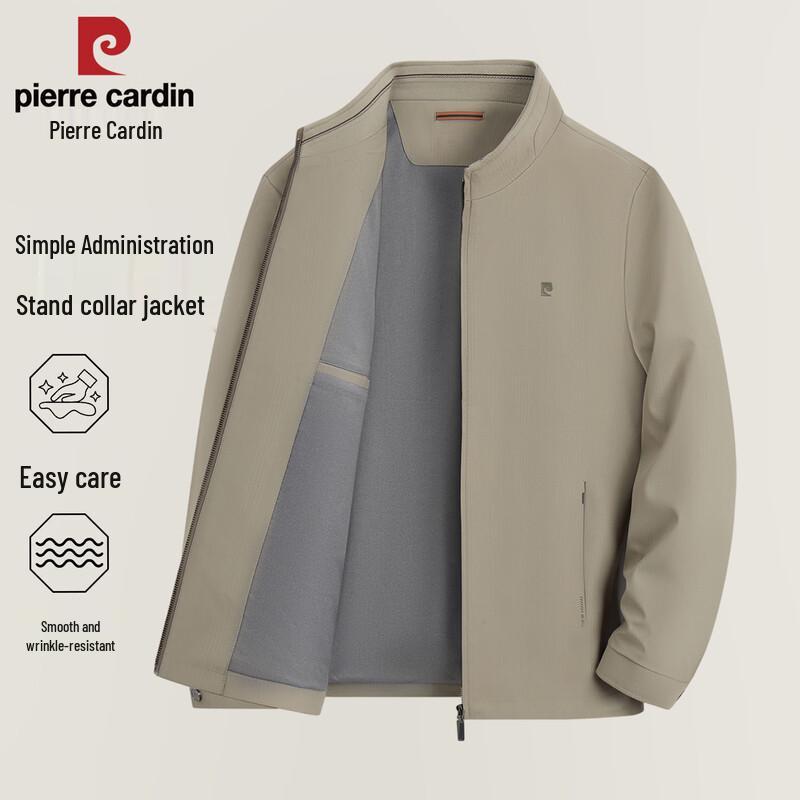 Pierre Cardin Giacca casual da uomo con collo alla coreana