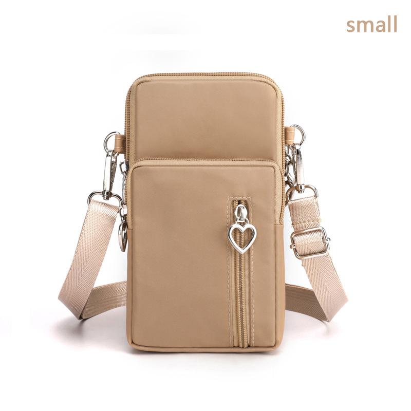 Mini Canvas Umhängetaschen für Frauen Männer Kleine Handtaschen Schulter Messenger Bag Koreanische Mädchen Junge Studenten Reißverschluss Handytasche Geldbörsen