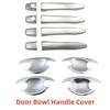 For TOYOTA CAMRY 2007 2008 2009 2010 New ABS Chrome Silver Car Accessory Styling Door Handle Covers Bwol Cover Trim Paste Style